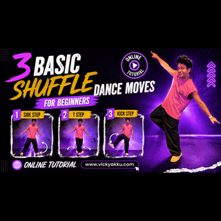 3 Basic Shuffle Dance Moves 